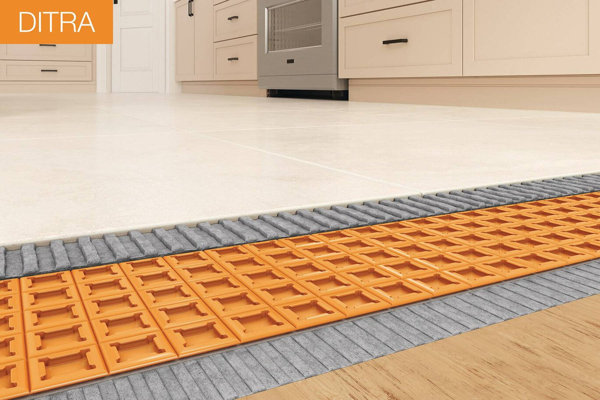 Schluter Systems DITRA 150-sq ft Orange Plastic Waterproofing Tile Membrane
