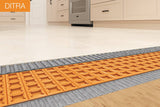 Schluter Systems DITRA 150-sq ft Orange Plastic Waterproofing Tile Membrane