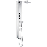ANZZI Lann Series Polished Chrome 3-Spray Shower Panel System (Valve Included)