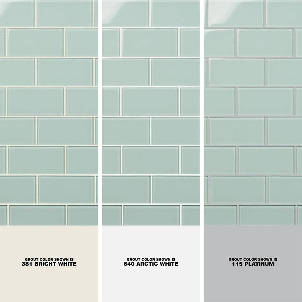 Ivy Hill Tile Contempo Seafoam 3 in. x 6 in. x 8 mm Polished Glass Subway Tile (32 pieces, 4 sq. ft. per box)
