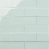 Ivy Hill Tile Contempo Seafoam 4 in. x 12 in. x 8mm Polished Glass Subway Wall Tile (1 sq. ft.) (15 pieces, 5 sq. ft./Box)