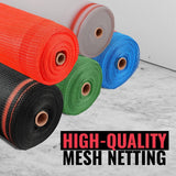 SEALTECH Orange-6 ft. X 200 ft. Debris Netting Rolls - Fire Retardant,1/4 in. Mesh Roll
