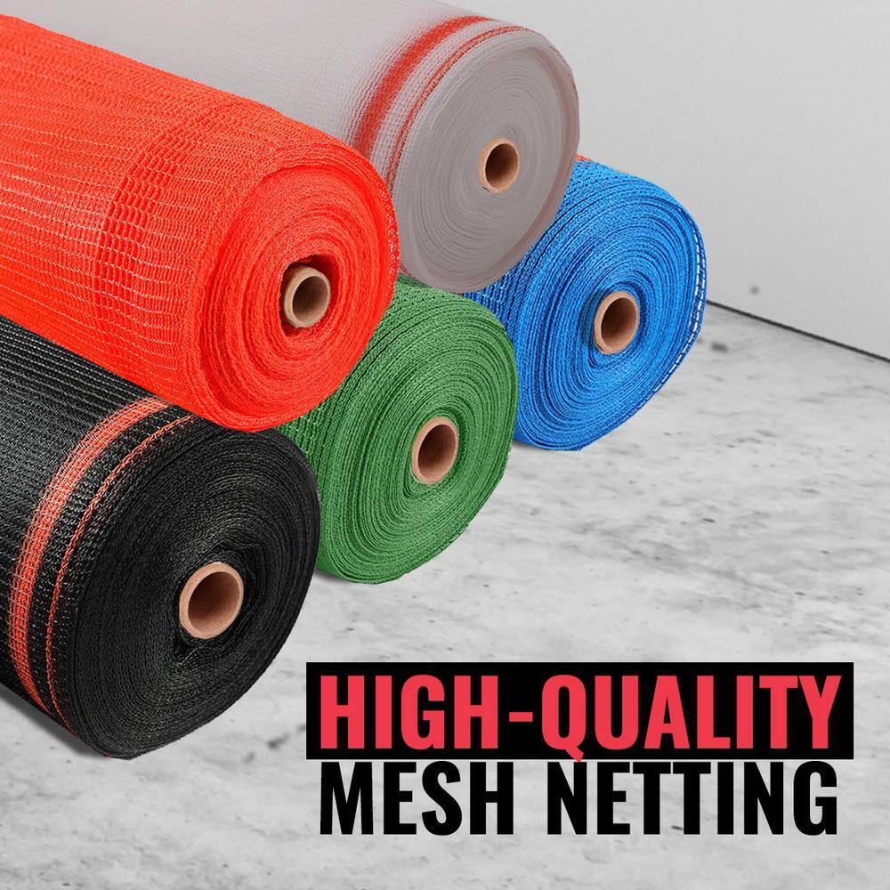 SEALTECH White-4 ft. X 200 ft. Debris Netting Rolls - Fire Retardant,1/4 in. Mesh Roll