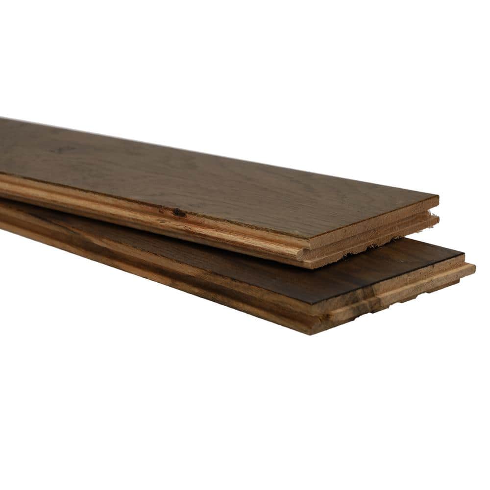 Blue Ridge Hardwood Flooring Northern Coast Seaside Oak 3/4 in. T x 5 in. W Smooth Solid Hardwood Flooring (20 sq.ft./case)