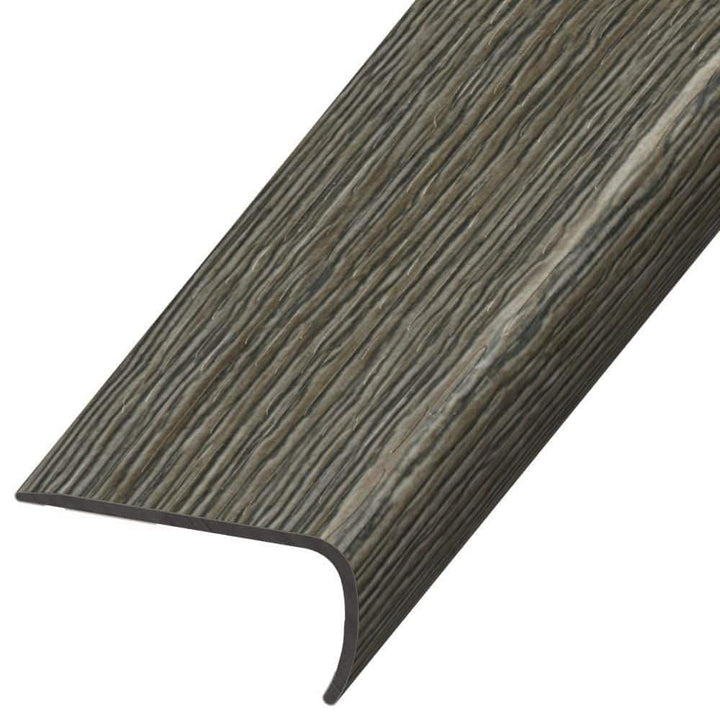 DuraDecor Liz Marie's Modern Maven Seaside Stone 1 in. T x 2 in. W x 94 in. L Stair Nose Molding