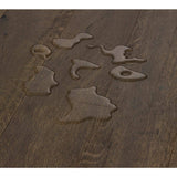 Sure+ Sepia Brown Hickory Hickory 1/4 in. T x 6.5 in. W Click Lock W Brushed Engineered Hardwood Flooring (21.7 sq.ft./case)