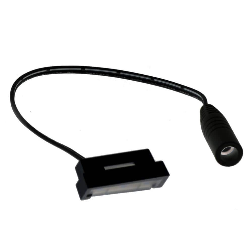 Fiberon Aluminum Post Side Light in Matte Black (2-Pack)
