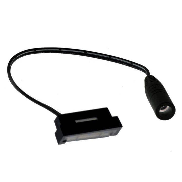 Fiberon Aluminum Post Side Light in Matte Black (2-Pack)