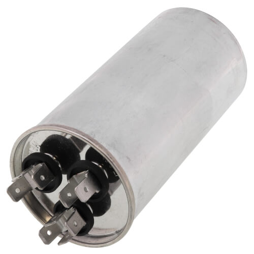 Trane SFCAP35D4440R capacitor - detail view (Voltage: 440v; MFD: 35/4)