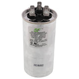 Trane SFCAP35D4440R capacitor - front view (Voltage: 440v; MFD: 35/4)