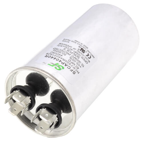 Trane SFCAP40440R capacitor - detail view (Voltage: 440v; MFD: 40)