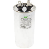 Trane SFCAP40440R capacitor - front view (Voltage: 440v; MFD: 40)