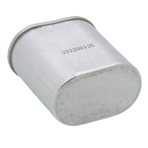 Trane SFCAP5440 capacitor - side view (Voltage: 370/440v; MFD: 5)