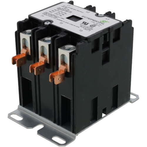 Trane SFCTR3P40A120VL contactor - front view (Voltage: 120v; Product Type: Contactor)