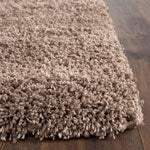 Safavieh California Shag 10 x 13 Taupe Indoor Solid Area Rug