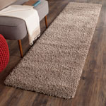 Safavieh California Shag 10 x 13 Taupe Indoor Solid Area Rug