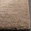 Safavieh California Shag 10 x 13 Taupe Indoor Solid Area Rug