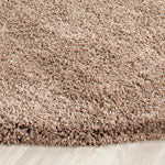 Safavieh California Shag 10 x 13 Taupe Indoor Solid Area Rug
