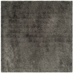 Safavieh Paris Shag 4 x 6 Chocolate Indoor Solid Handcrafted Area Rug