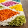 Safavieh Kids Shag 2 ft x 5 ft Ivory/Multi Indoor Abstract Kids Throw Rug