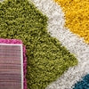 Safavieh Kids Shag 2 ft x 5 ft Ivory/Multi Indoor Abstract Kids Throw Rug