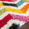 Safavieh Kids Shag 2 x 5 Multi Indoor Abstract Kids Throw Rug