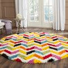 Safavieh Kids Shag 2 x 5 Multi Indoor Abstract Kids Throw Rug