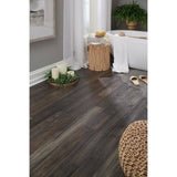 OptiWood Shadow Gray Hickory 2/7 in. T x 5 in. W  Click Lock Hand Scraped Engineered Hardwood Flooring (16.7 sq.ft./case)