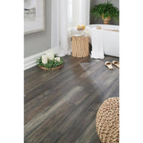 OptiWood Shadow Gray Hickory 2/7 in. T x 5 in. W  Click Lock Hand Scraped Engineered Hardwood Flooring (16.7 sq.ft./case)