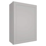 HOMEIBRO 18 in. W x 12 in. D x 42 in. H in Shaker Dove Plywood Ready to Assemble Wall Cabinet 1-Door 3-Shelves Kitchen Cabinet