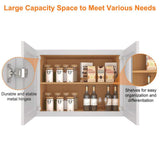 HOMEIBRO 30-in. W x 24-in. D x 24-in. H in Shaker Dove Plywood Ready to Assemble Wall Bridge Kitchen Cabinet with 2 Doors