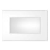 HOMEIBRO 18 in. W X 12 in. D X 12 in. H in Shaker White Plywood Ready to Assemble Wall Kitchen Cabinet with 1-Door