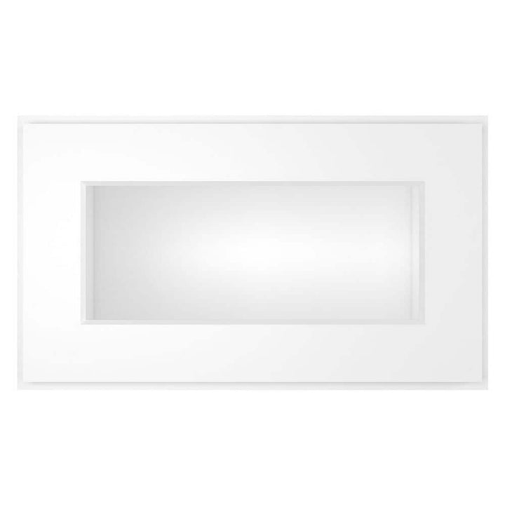HOMEIBRO 21 in. W X 12 in. D X 12 in. H in Shaker White Plywood Ready to Assemble Wall Kitchen Cabinet with 1-Door