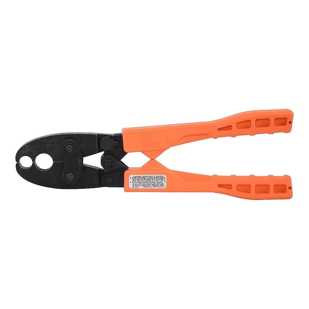 SharkBite 1/2 in. and 3/4 in. Dual PEX Copper Crimp Ring Tool