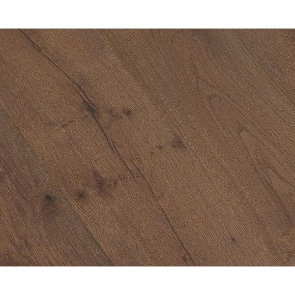 ASPEN FLOORING Sharkfin White Oak 9/16 in. T x 8.66 in. W Tongue and Groove Wire Brushed Engineered Hardwood Flooring (23.31 sqft/case)