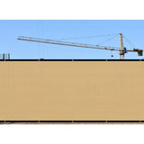Shatex 4 x 50 ft. Privacy Fence Screen Heavy-Duty 90% Blockage Shade Cover Fencing Net for Wall Garden Gazebo Backyard Beige