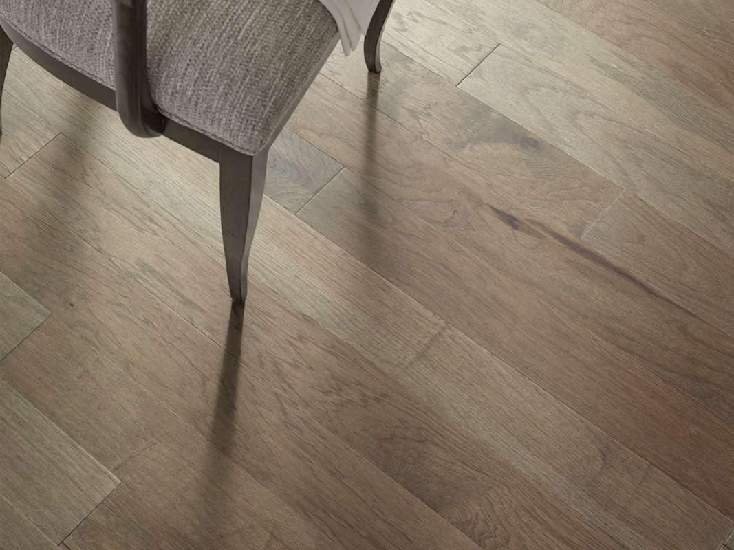 Shaw Northington Smooth 5" Wide Hickory Engineered Hardwood Flooring, ScufResist Platinum, Sold by Carton (15.8 sq. ft.)