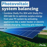 Shelly Pro 3EM Switch Add-On, Add-On For Shelly Pro 3EM, Dry Contacts, DIN Rail Mounting, Solar Panels, Wind Turbines