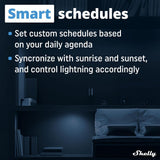 Shelly Dimmer 2, WiFi Smart Dimmer Switch, No Neutral Wire Required, Home Automation, Wireless Switch, Dimmable Lights