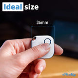 Shelly BLU Button1 White, Bluetooth Controlled Action and Scene Activation Button, Long Range Multi-Click Trigger (Pack of 2)