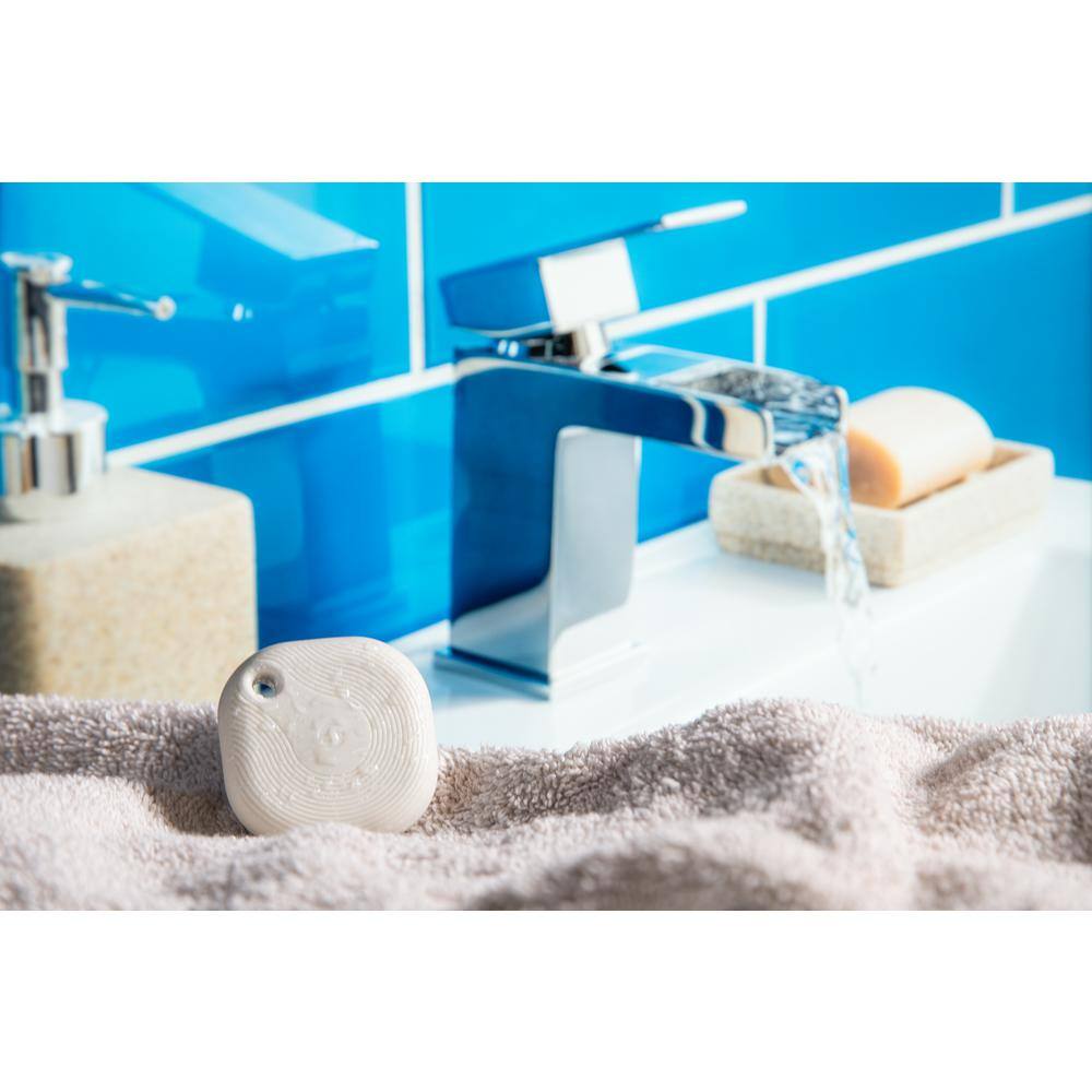 Shelly BLU Button Tough 1 (2 pack) Ivory, Remote Control Action and Scene Activation Button, Shock, Splash and dust-resilient