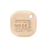 Shelly BLU Button Tough 1 (2 pack) Mocha, Remote Control Action and Scene Activation Button, Shock, Splash and Dust-Resilient