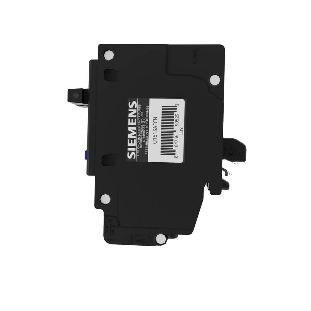 Siemens 15 Amp 120-Volt 1-Pole Tandem CAFCI Type QTAN Circuit Breaker