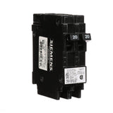 Siemens 20 Amp Tandem Single Pole Type QT Circuit Breaker