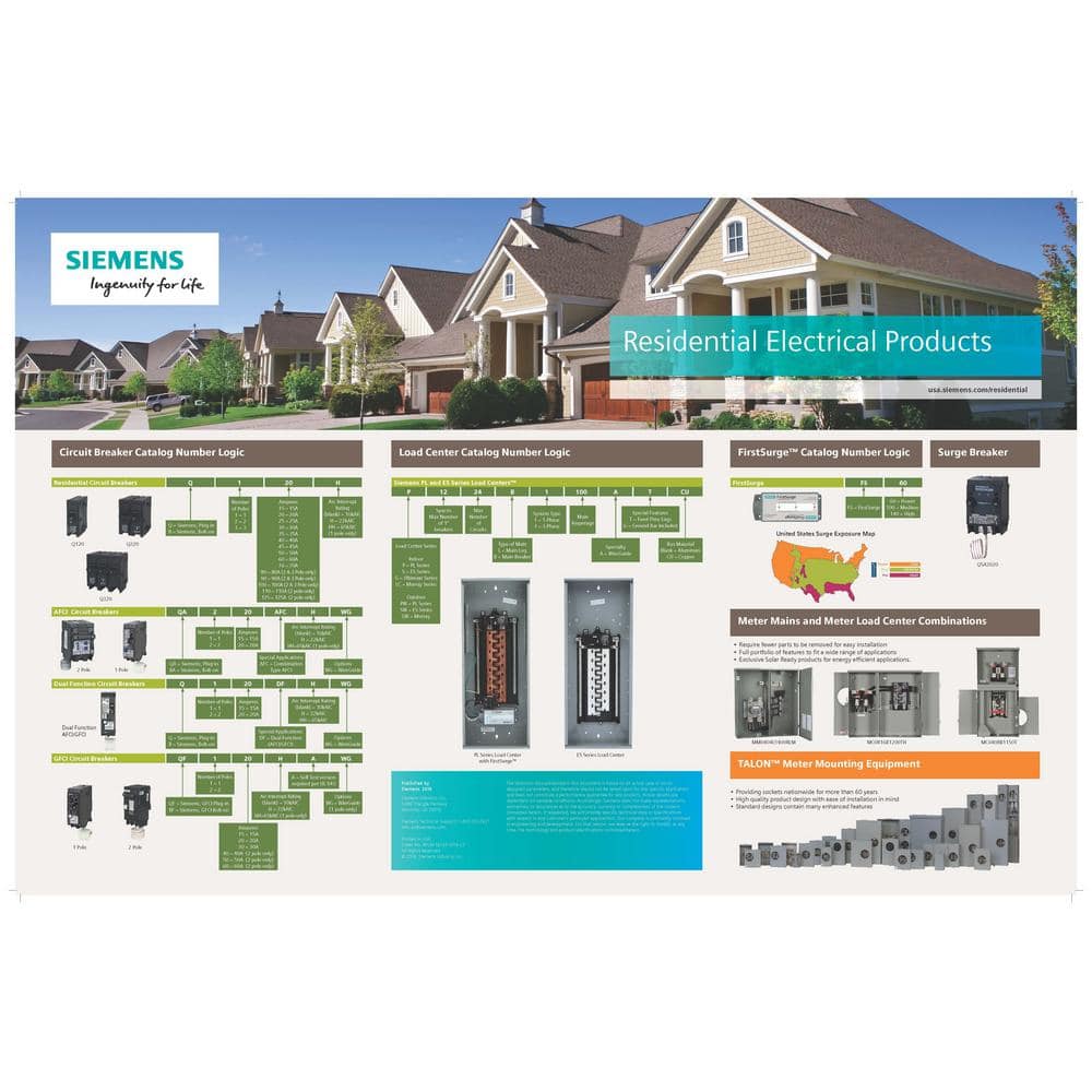 Siemens 30 Amp Double-Pole Type QP Circuit Breaker
