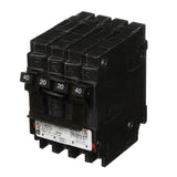Siemens 20 Amp Double-Pole and 40 Amp Double-Pole Type QT Quad Circuit Breaker