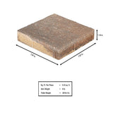 Pavestone Milano Medium 7.75 in. x 7.75 in. x 1.25 in. Sierra Blend Concrete Paver (480 Pcs. / 207 Sq. ft. / Pallet)