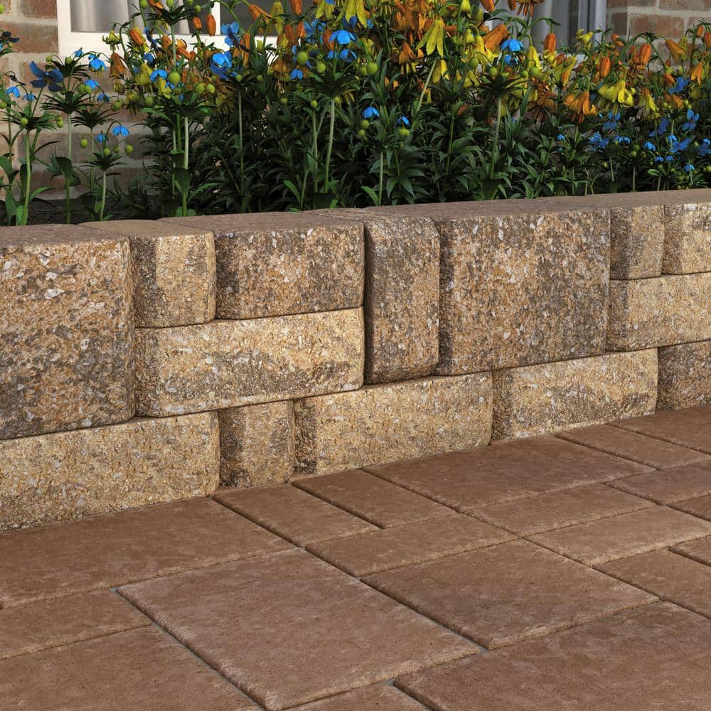Pavestone RumbleStone Square 7 in. x 7 in. x 1.75 in. Sierra Blend Concrete Paver (288 Pcs. / 98 Sq. ft. / Pallet)