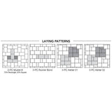 Pavestone PAPER SAMPLE - 7 in. x 7 in. Sierra Blend Concrete Paver (1 - Piece)