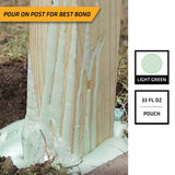 Sika 2 lb. PostFix Fence Post Mix, Mix-In-The-Bag Expanding Foam for Supporting Non-Structural Posts, Mailbox, Sign